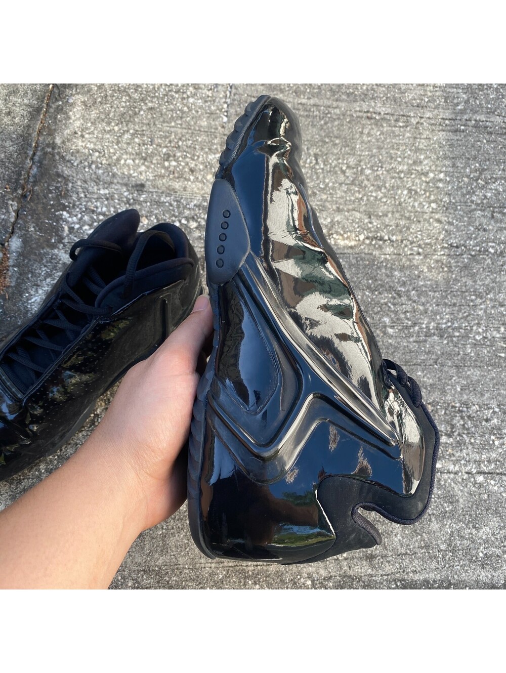Nike Air Zoom Hyperflight Basketball Shoes Mens Size 11 Triple Black 599503-020 - Picture 11 of 15